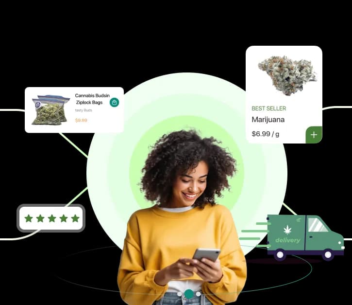 Weez On Wheels cannabis delivery app