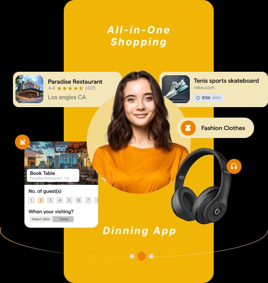 Skop shopping and dining app